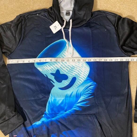 Unisex Hoodie DJ Marshmello - XL NWT - Picture 4 of 8